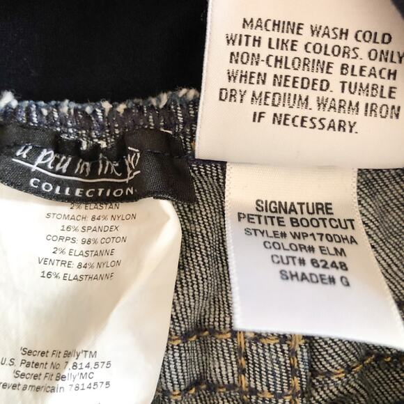 Hudson X Pea In The Pod Jeans Womens 29x28 Blue Maternity Bootcut Dark Wash - Picture 15 of 16